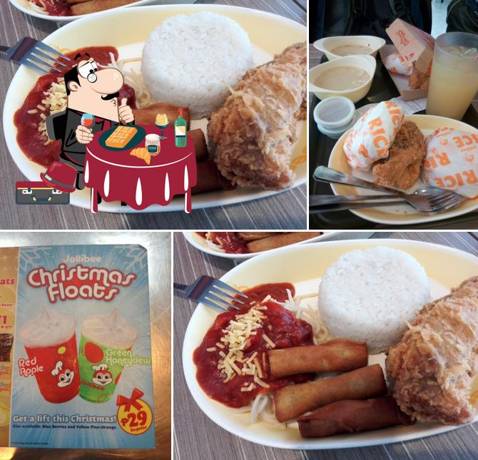 Jollibee Mati provides a range of sweet dishes