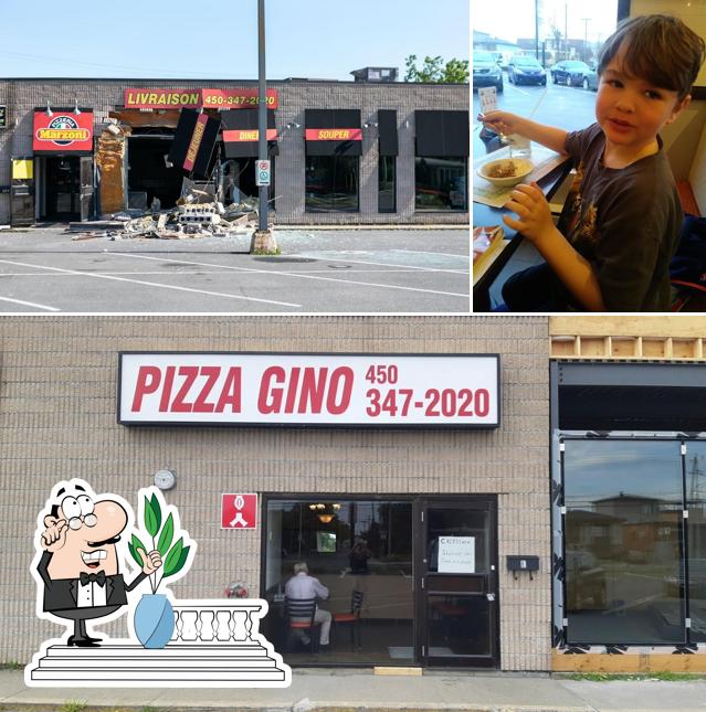 L'extérieur de Pizza GINO