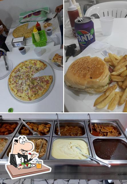 Comida em Lanshow Pizzaria e Lanchonete