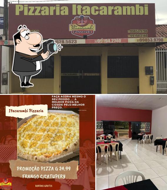 See this picture of Itacarambi pizzaria