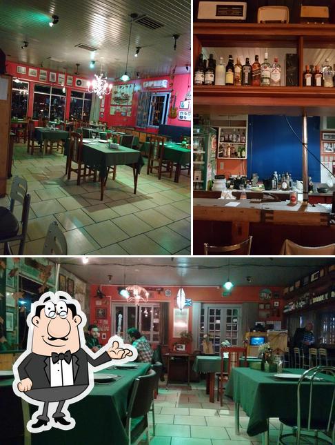 O interior do Restaurante e Bar Príncipe di Udine