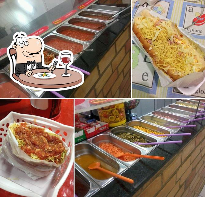 Comida em SelfDog - Self-Service de Cachorro Quente