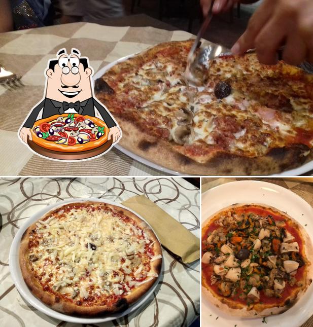 Essayez des pizzas à Trattoria Pizzeria Mulinu Cori