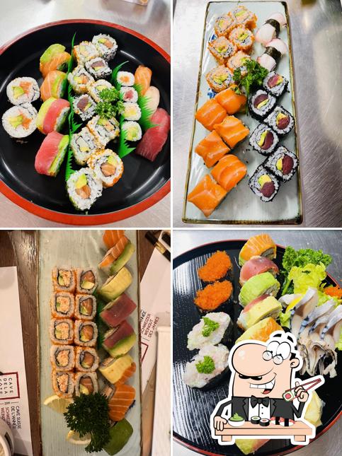 Ordina le varie opzioni di sushi