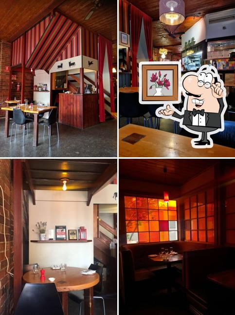 The interior of Black Bull Tapas Bar and Restaurant
