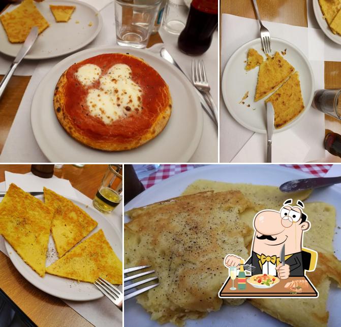 Еда в "Pizzeria Gelateria Cecchi"