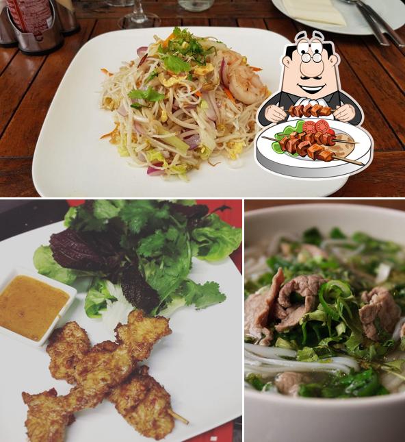 Nourriture à vietnamesisches Restaurant koriander
