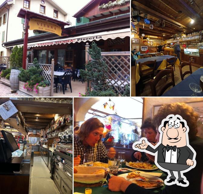 Gli interni di Birreria & Trattoria Vienna