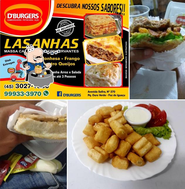 Platos en D'BURGERS