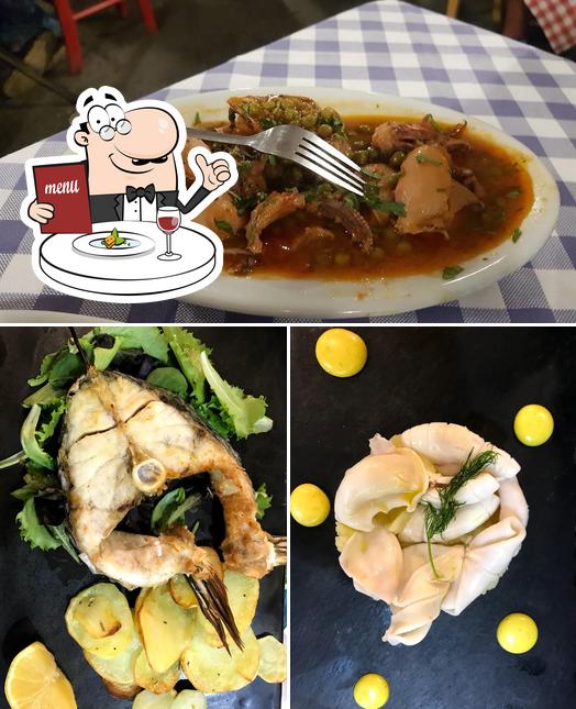 Cibo al Trattoria della Marina • da Antonio