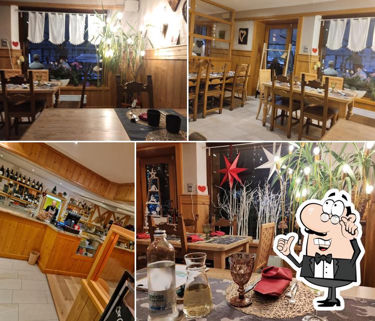 Gli interni di Bar Trattoria Miramonti