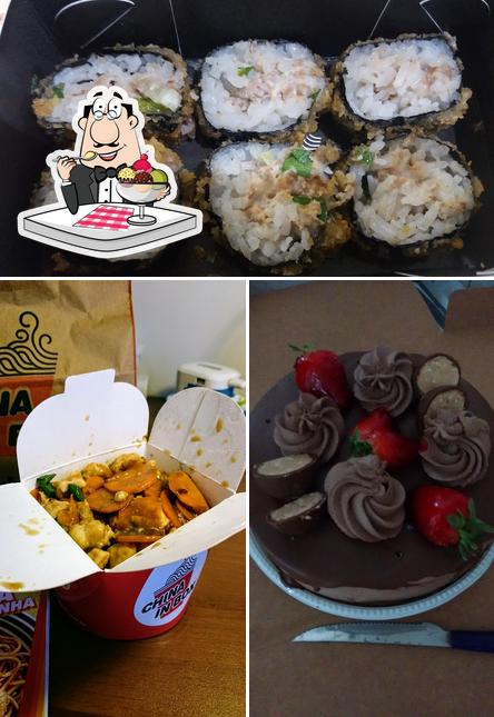 China In Box São Caetano do Sul: Restaurante Delivery de Comida Chinesa, Yakisoba, Rolinho Primavera, Biscoito da Sorte provê uma escolha de pratos doces