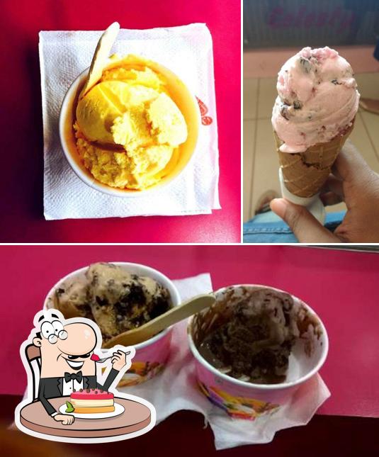 Celesty Ice Cream provides a variety of sweet dishes