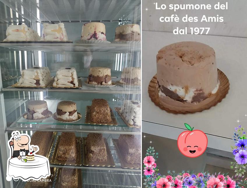 Cafè Des Amis serve un'ampia varietà di dessert