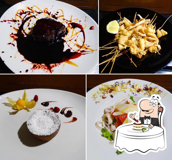 Desiderio serves a number of sweet dishes