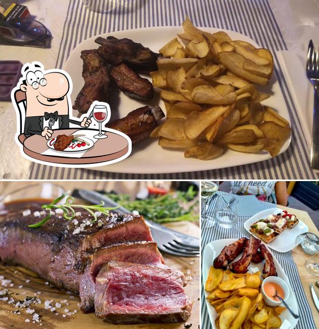 Prova i piatti di carne a Ristorante - Sound Beach