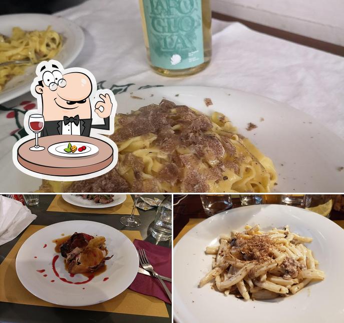 Platti al Ristorante La Balestra Antica Hostaria