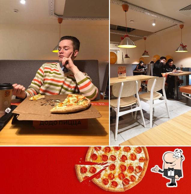 Dodo Pizza is distinguished by interior and pizza