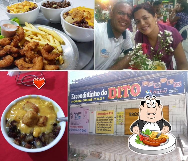 Comida em Escondidinho do Dito