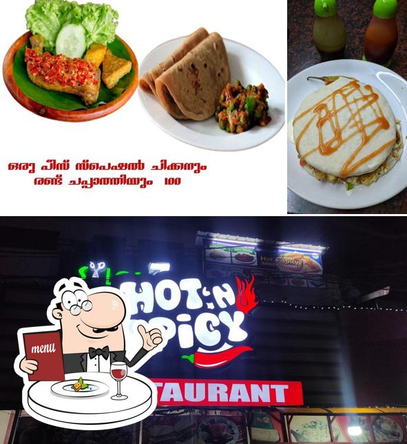Meals at Hot N Spicy Family Restaurant