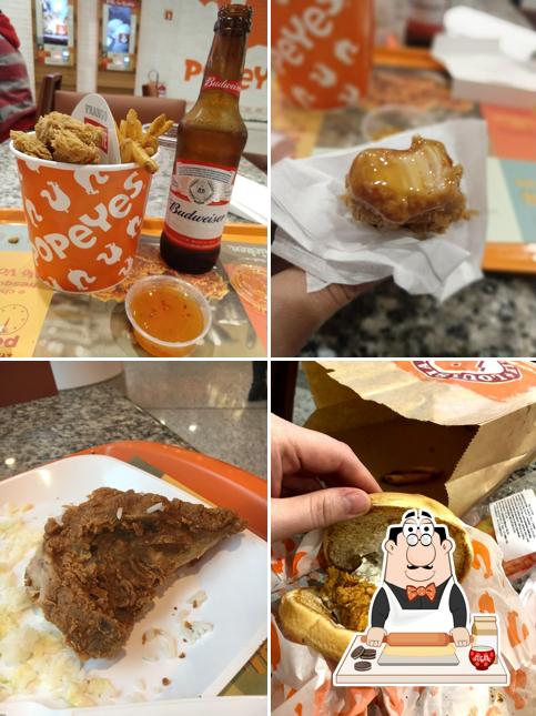 Popeyes Louisiana Kitchen provê uma variedade de sobremesas