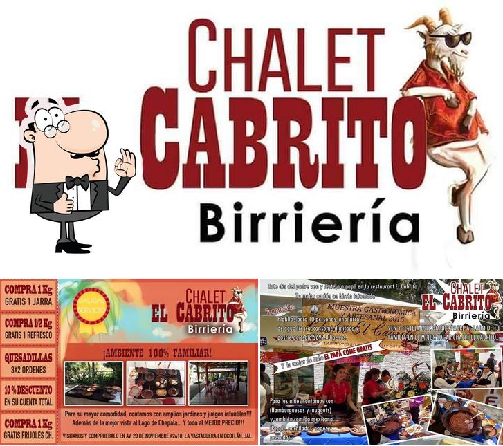 Look at the pic of chalet el cabrito