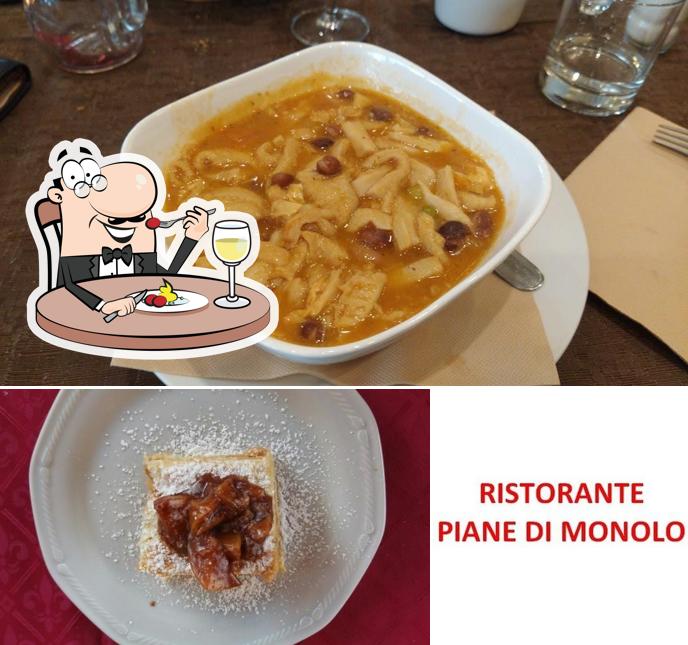 Cibo al Ristorante Piane Di Monolo