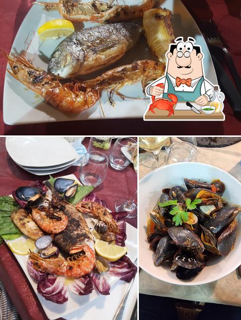 Prenditi la cucina di mare a Sa Buttega Ristorante Pizzeria