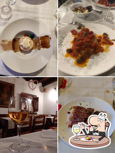 Cibo al Trattoria “Alle Valanghe”