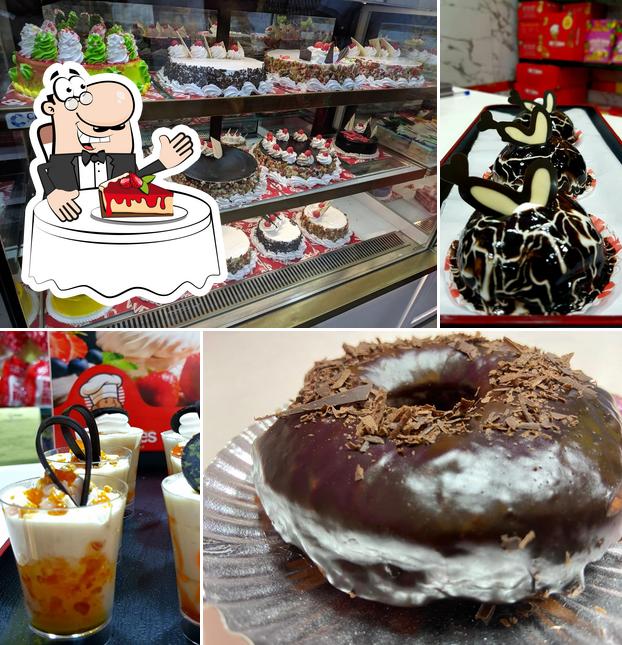 VB Cakes serves a selection of desserts