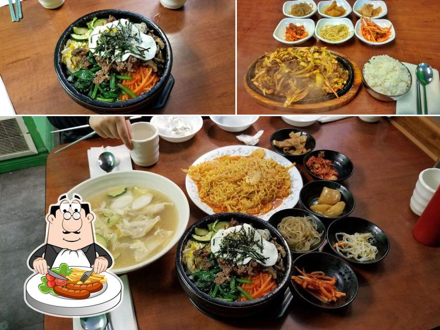 Nourriture à Yummy Korean Food Restaurant