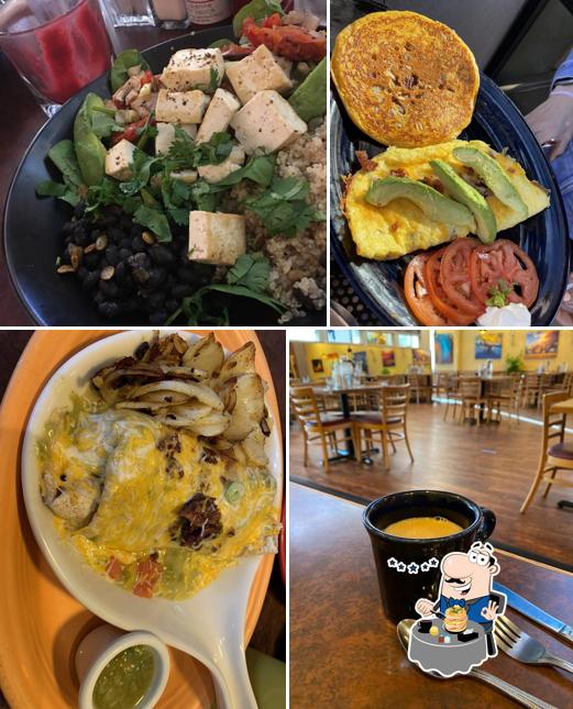 Food at Blue Sky Cafe and Juice Bar