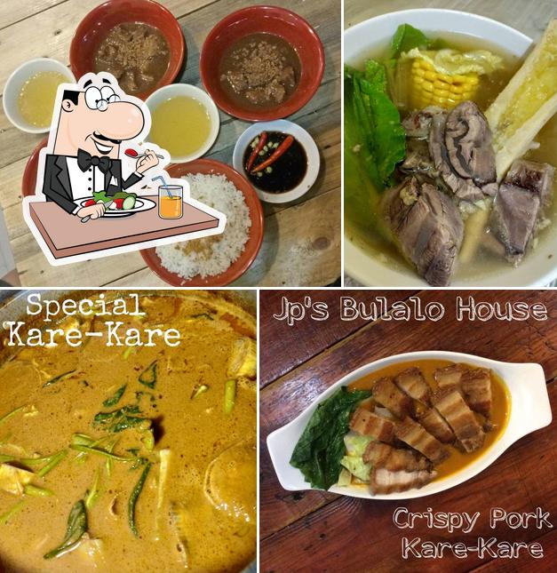 Meals at JP's Bulalo house