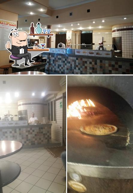 Gli interni di Rostipizza di Francesco Castorini