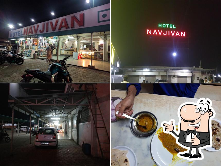 Look at the pic of Hotel Navjivan