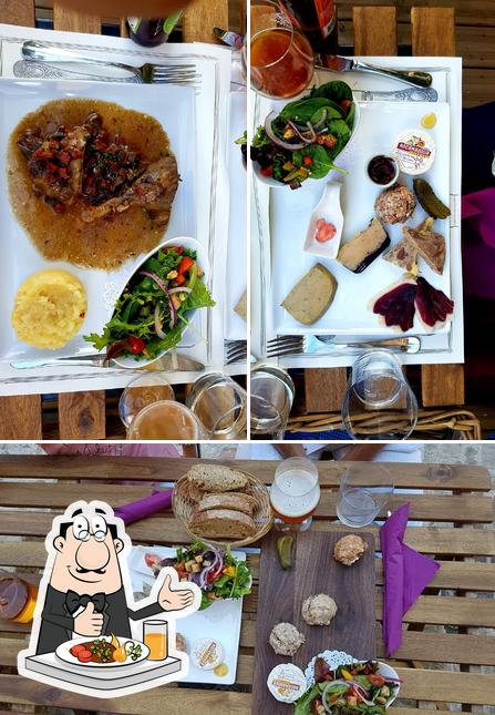 Food at l' Antre des Flaveurs - La Table du Producteur