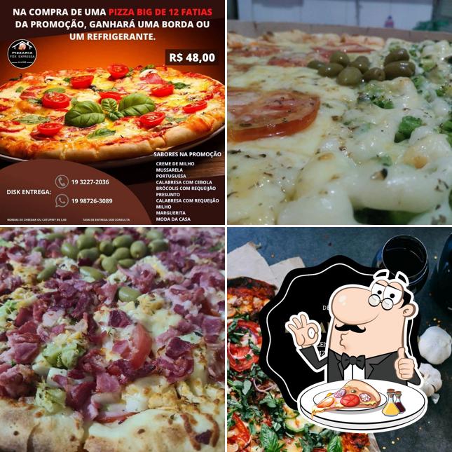 Experimente diversos variedades de pizza