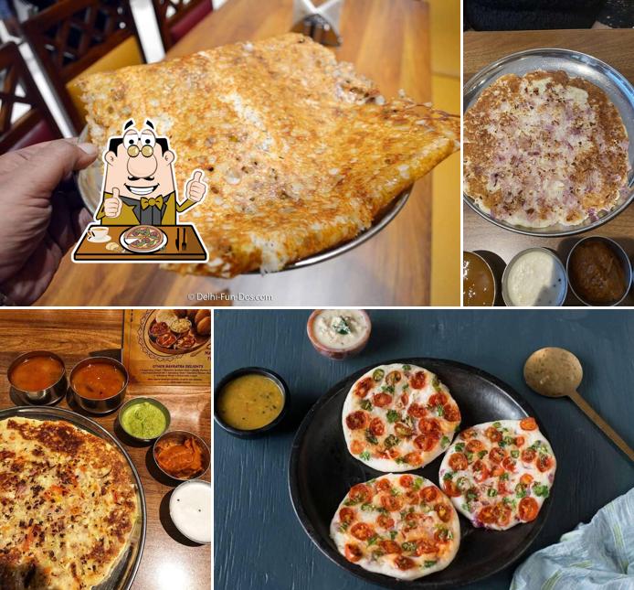 Order pizza at Sagar Ratna