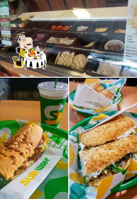 Comida em Subway