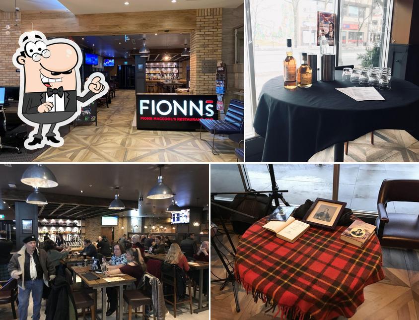 L'intérieur de Fionn MacCool's Windsor