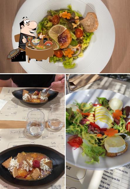 Œufs bénédicte à Le Petit Bouton D’or