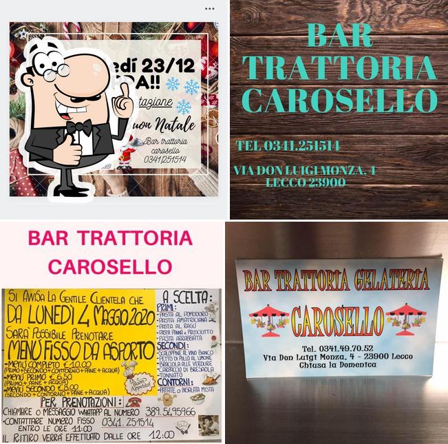 Ecco una foto di Bar Trattoria Carosello