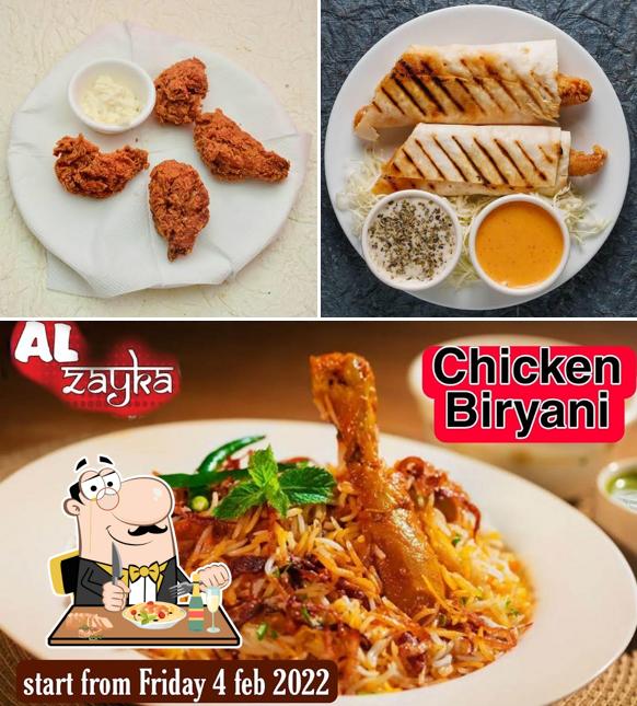 Food at AL-ZAYKA CHICKEN FASTFOOD -best restaurant in ashta