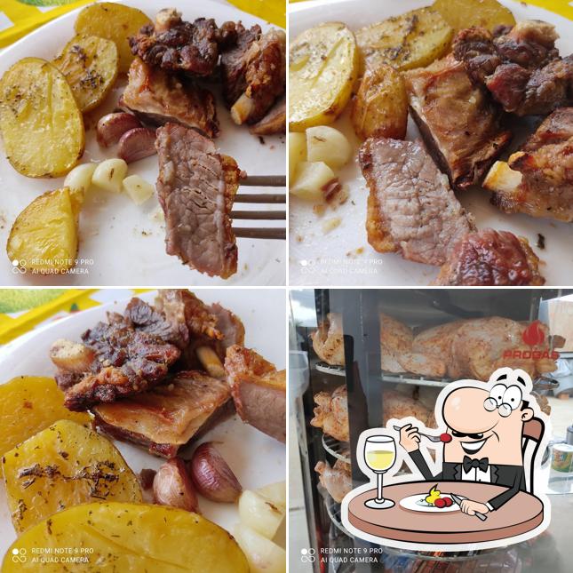 Comida em Ponto do churrasco