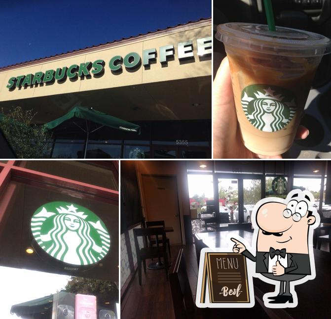 Here's a picture of Starbucks