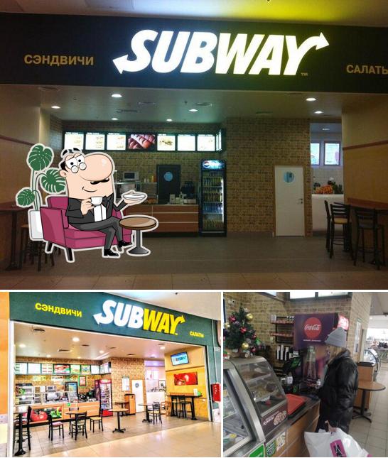 Découvrez l'intérieur de Subway