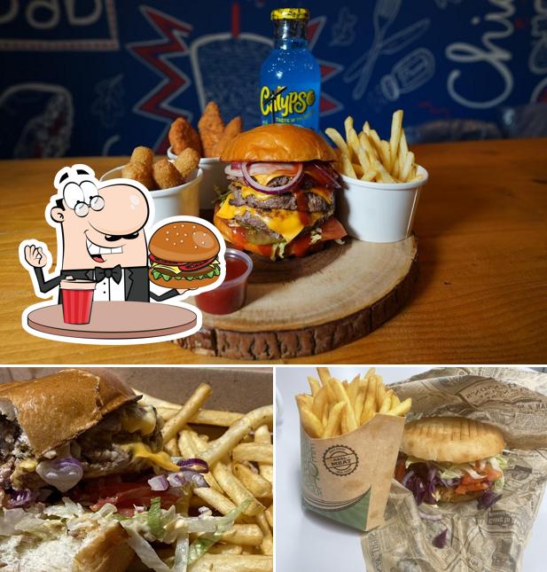 Essayez l'un des hamburgers offert par Bab'up Kebab & Coffee