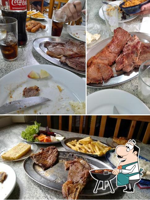 Restaurante Catarina serve refeições de carne