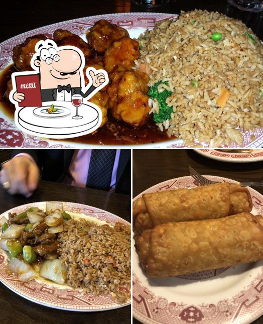 Food at Golden Hunan Restaurant & Lounge