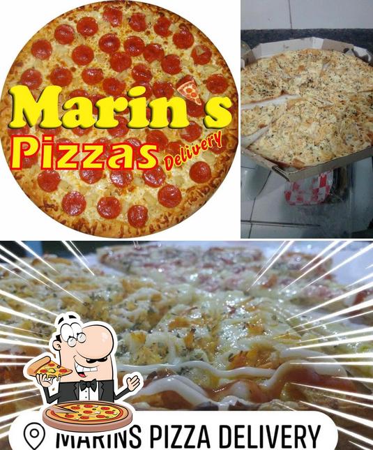 Experimente pizza no Marins pizza Delivery